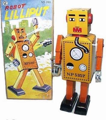 Lilliput Robot Yellow